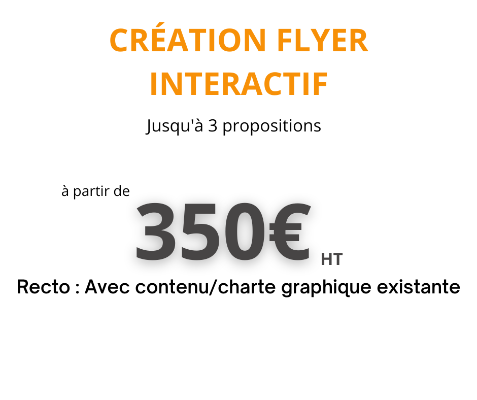 tarif flyer interactif