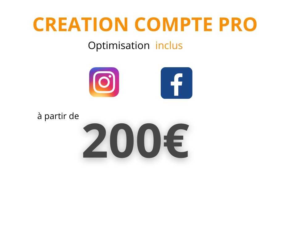 création compte professionnel